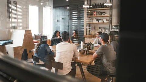 People sitting and talking together